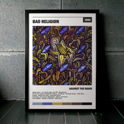 Cuadro Bad Religion - Against The Grain