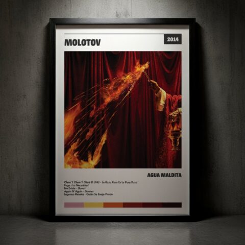 Cuadro Molotov - Agua Maldita