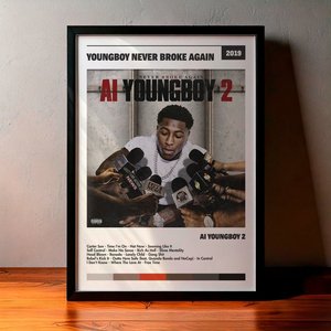 Cuadro YoungBoy Never Broke Again - AI YoungBoy 2