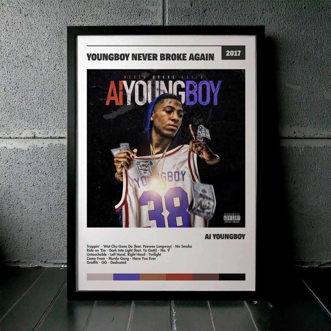 Cuadro YoungBoy Never Broke Again - AI YoungBoy