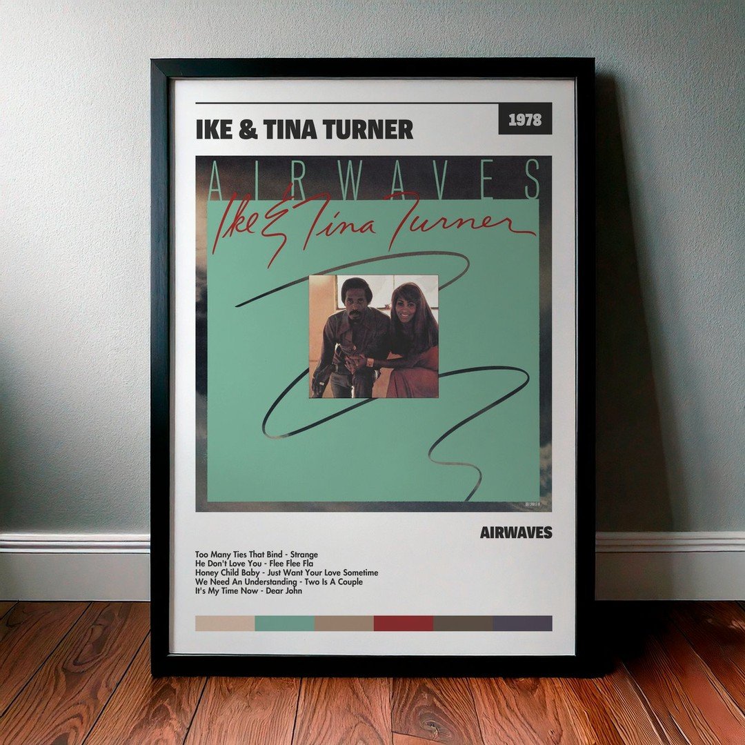 Cuadro Ike & Tina Turner - Airwaves