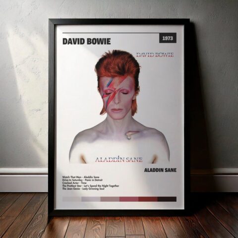 Cuadro David Bowie - Aladdin Sane