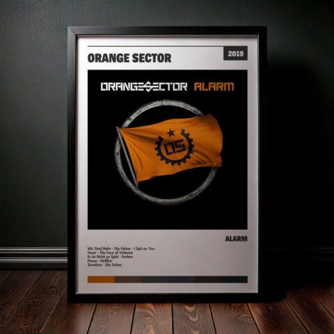Cuadro Orange Sector - Alarm