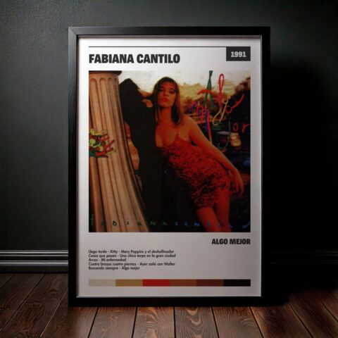 Cuadro Fabiana Cantilo - Algo mejor
