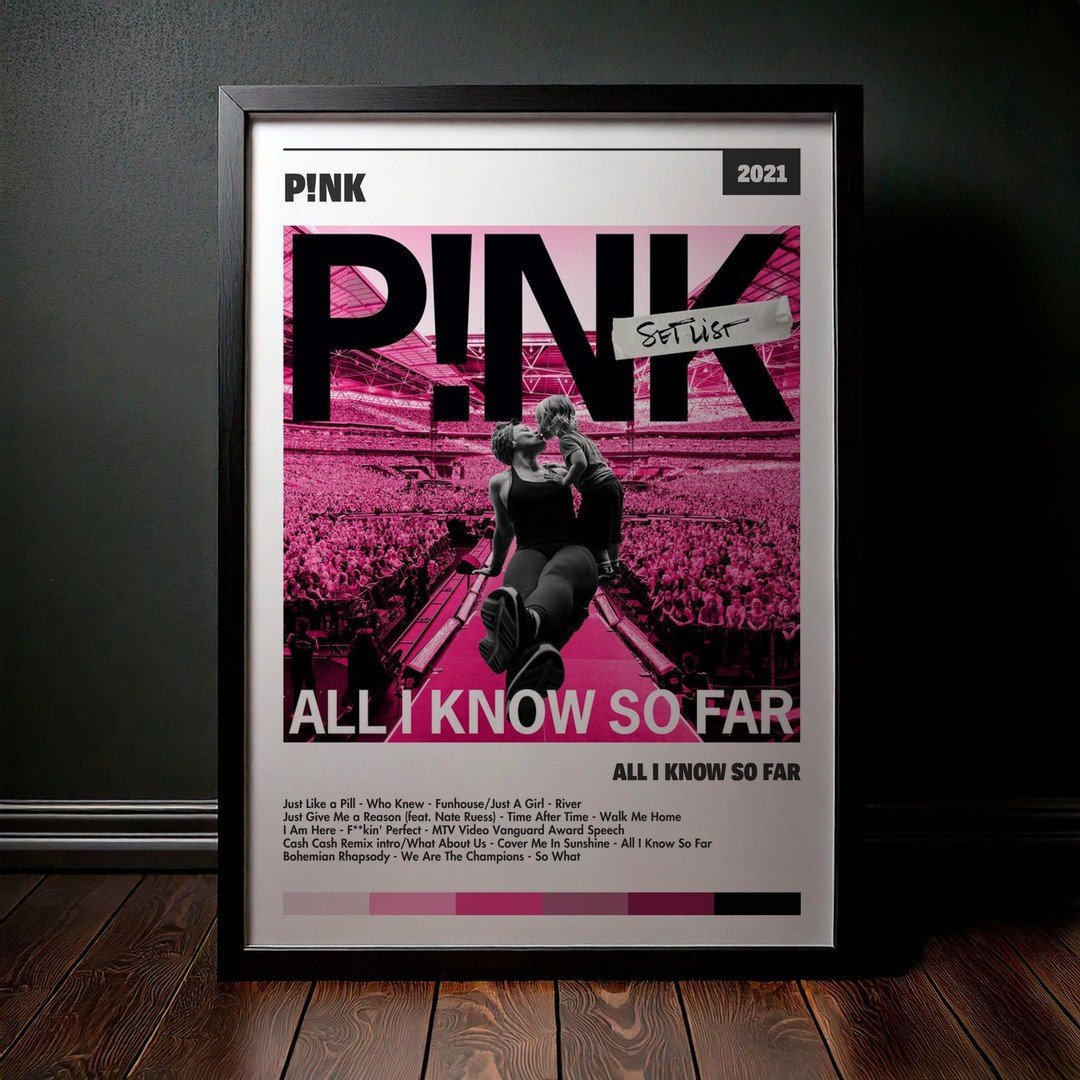 Cuadro P!nk - All I Know So Far