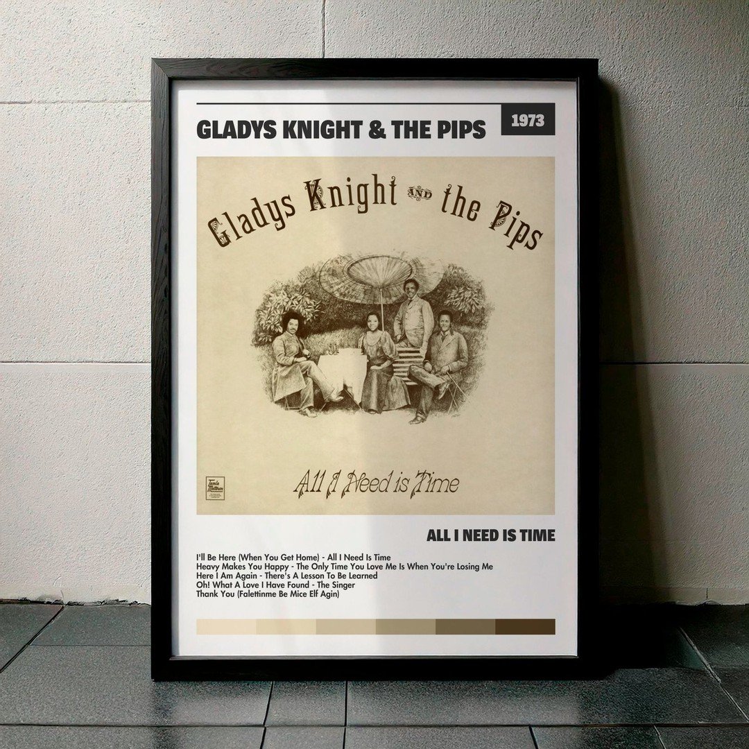 Cuadro Gladys Knight & The Pips - All I Need Is Time