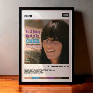 Cuadro Cher - All I Really Want To Do