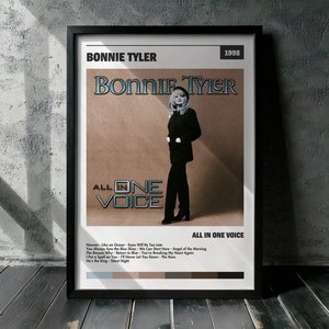 Cuadro Bonnie Tyler - All In One Voice