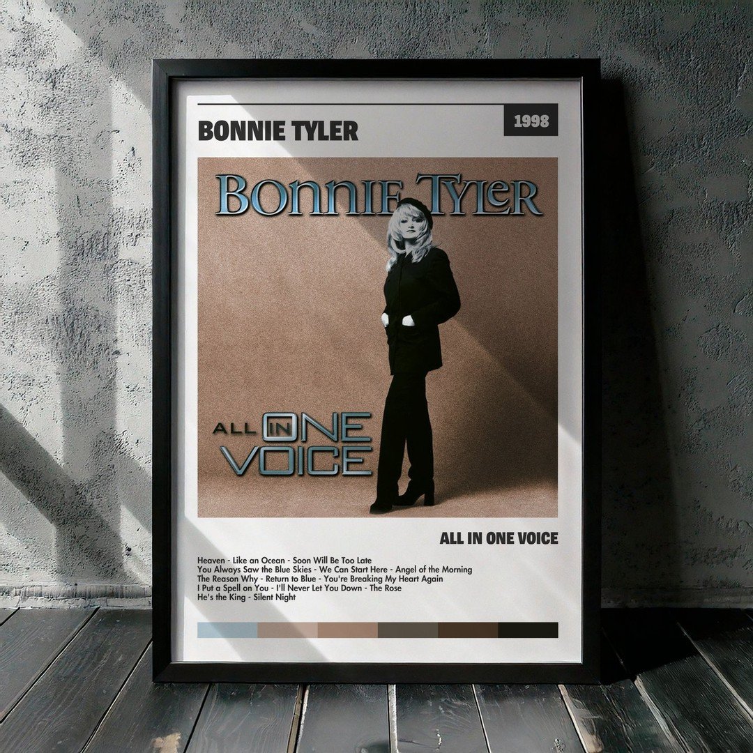 Cuadro Bonnie Tyler - All In One Voice