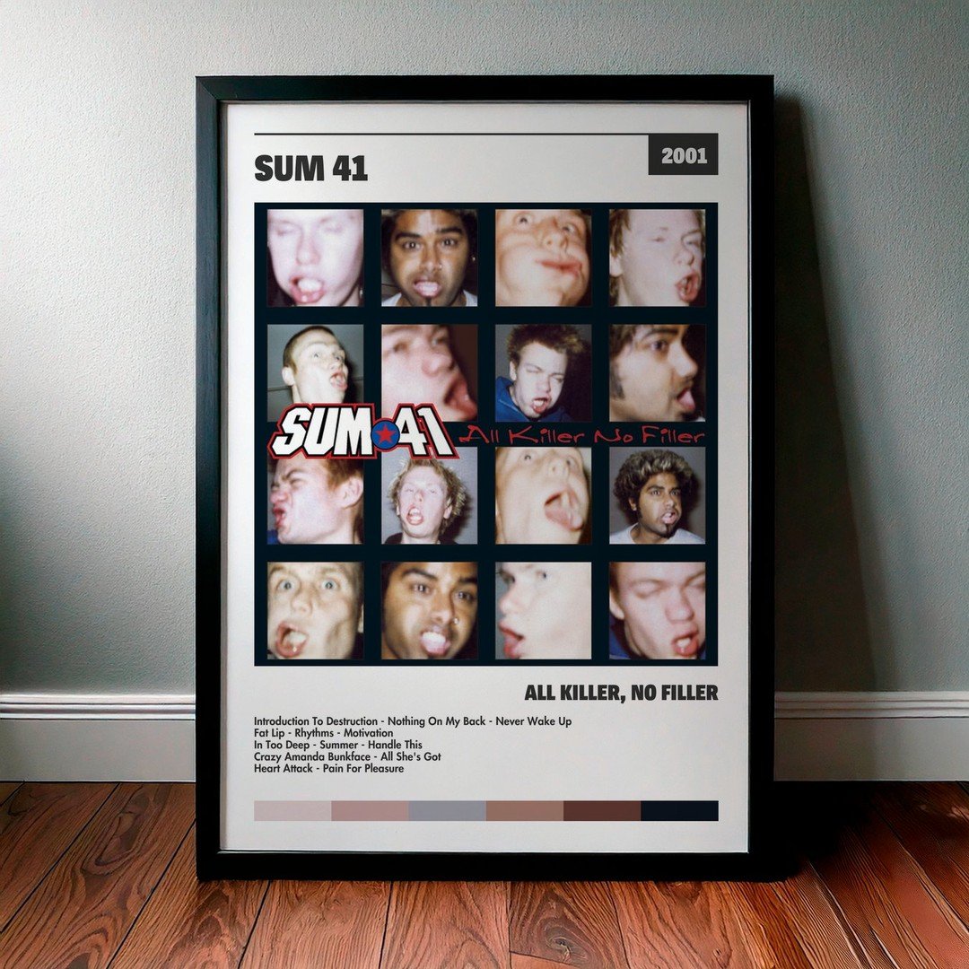 Cuadro Sum 41 - All Killer, No Filler