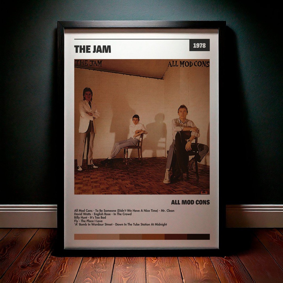 Cuadro The Jam - All Mod Cons