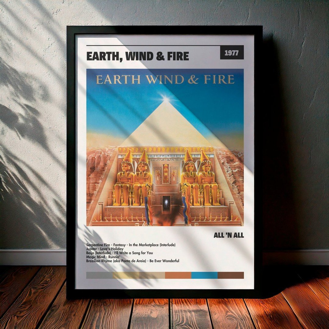 Cuadro Earth, Wind & Fire - All 'N All