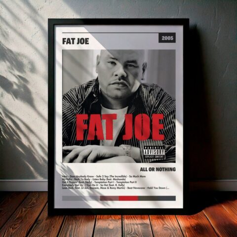 Cuadro Fat Joe - All Or Nothing