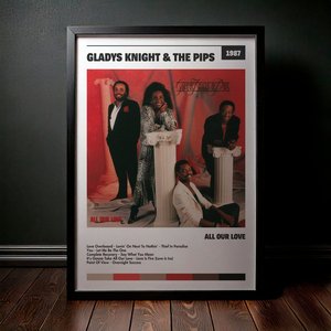 Cuadro Gladys Knight & The Pips - All Our Love