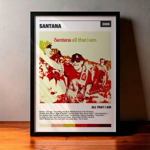 Cuadro Santana - All That I Am