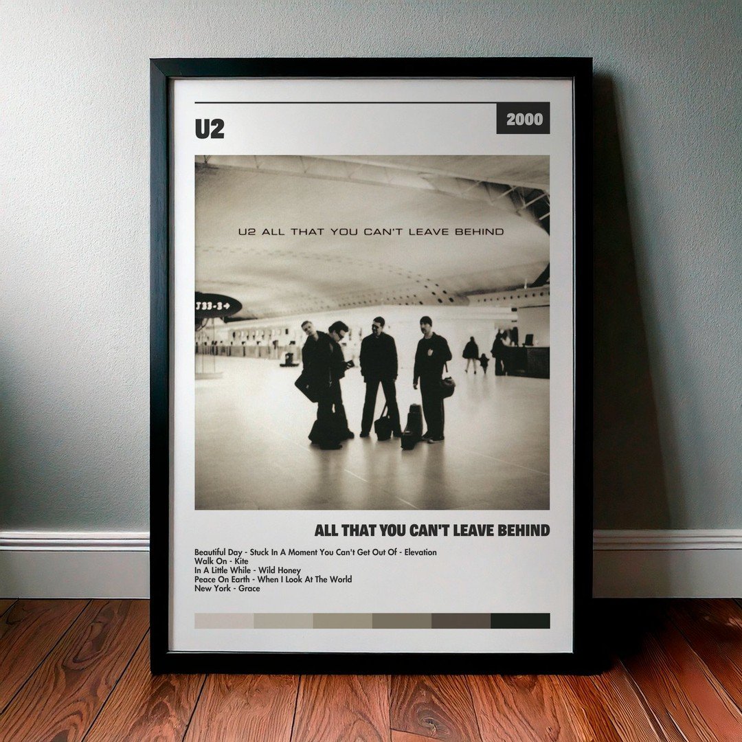 Cuadro U2 - All That You Can't Leave Behind