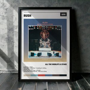 Cuadro Rush - All The World's A Stage