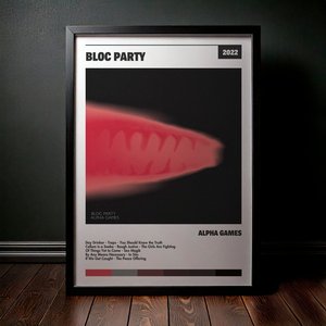 Cuadro Bloc Party - Alpha Games