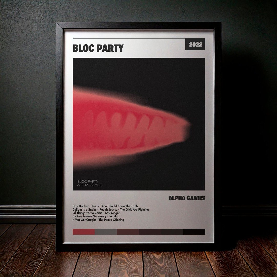 Cuadro Bloc Party - Alpha Games
