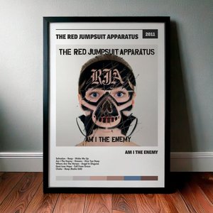 Cuadro The Red Jumpsuit Apparatus - Am I the Enemy