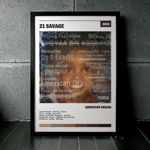 Cuadro 21 Savage - american dream