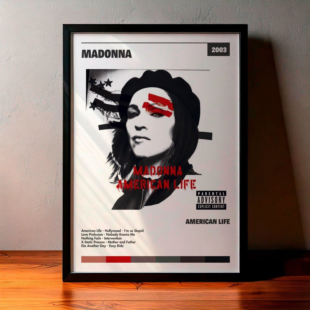 Cuadro Madonna - American Life