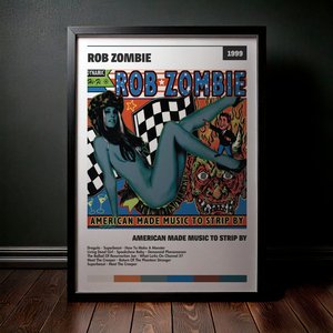 Cuadro Rob Zombie - American Made Music To Strip By