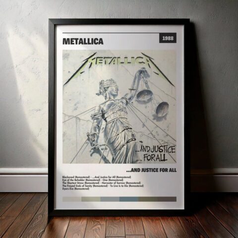 Cuadro Metallica - ...And Justice for All