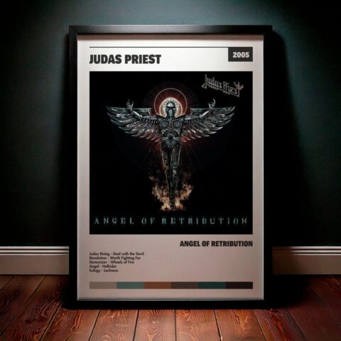 Cuadro Judas Priest - Angel Of Retribution
