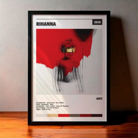 Cuadro Rihanna - ANTI