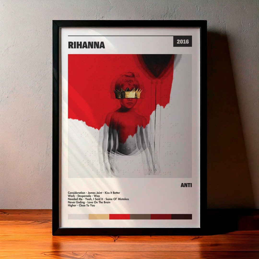 Cuadro Rihanna - ANTI