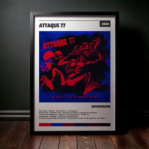 Cuadro Attaque 77 - Antihumano