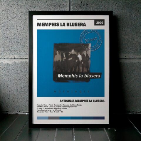 Cuadro Memphis La Blusera - Antologia Memphis La Blusera