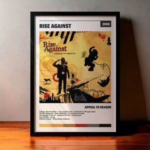 Cuadro Rise Against - Appeal To Reason