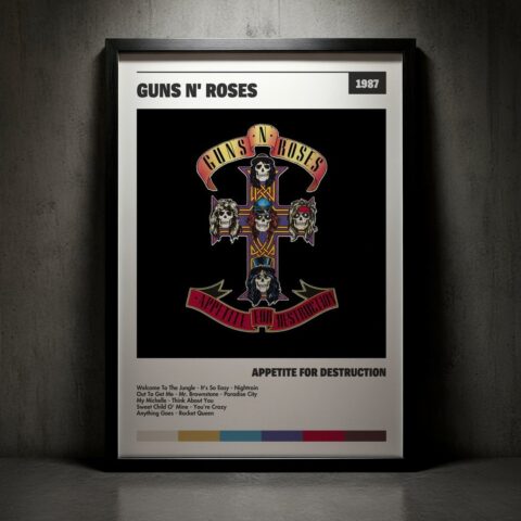 Cuadro Guns N' Roses - Appetite For Destruction