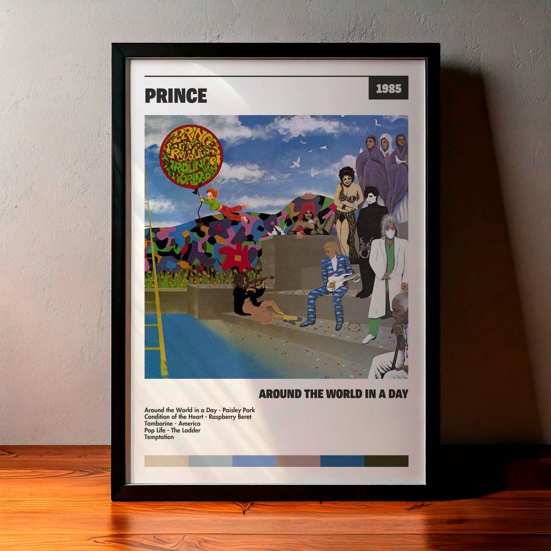 Cuadro Prince - Around The World In A Day