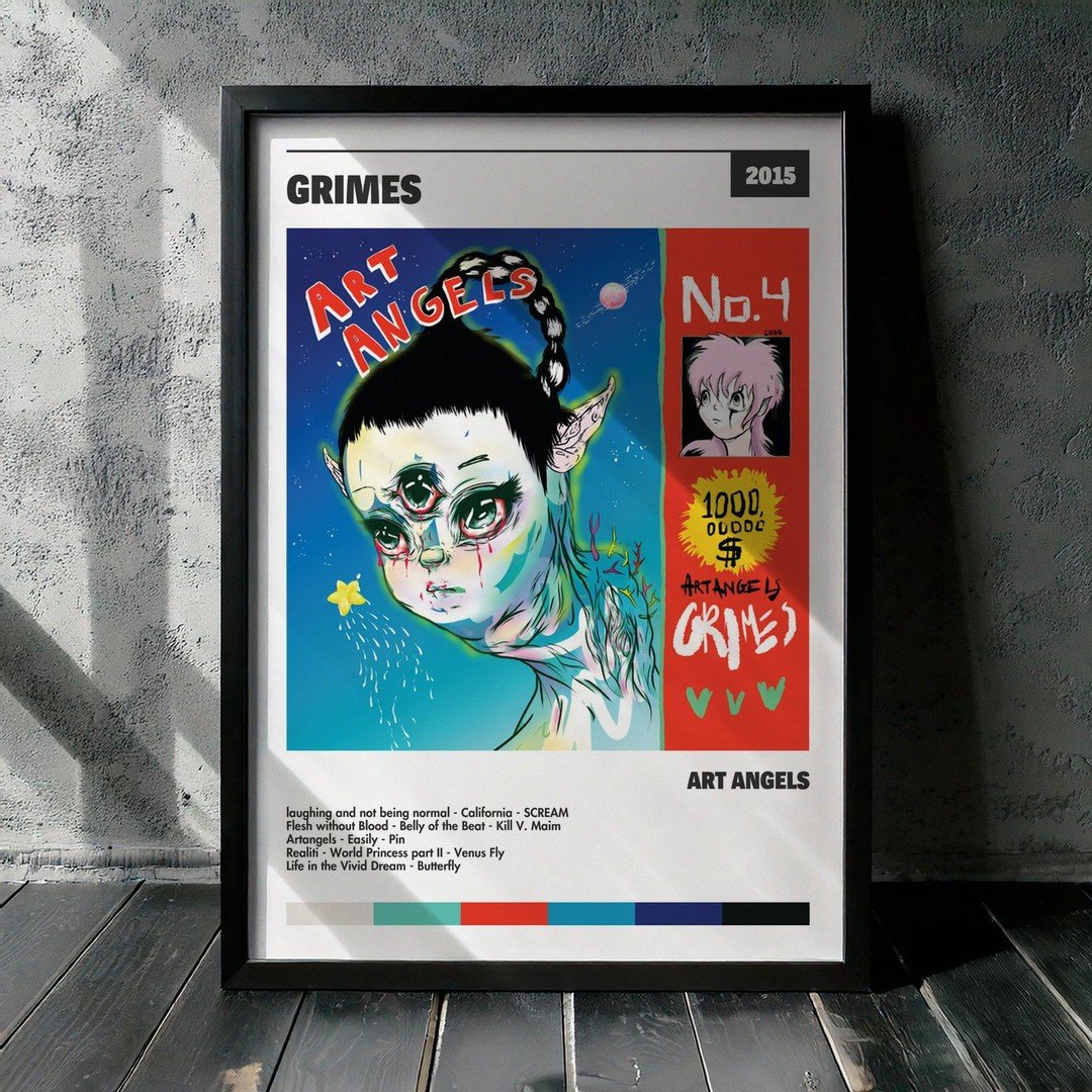 Cuadro Grimes - Art Angels