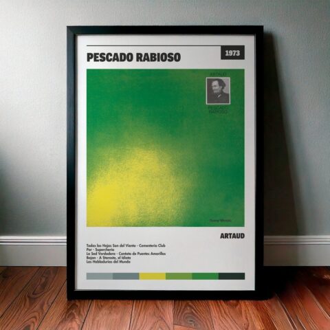 Cuadro Pescado Rabioso - Artaud
