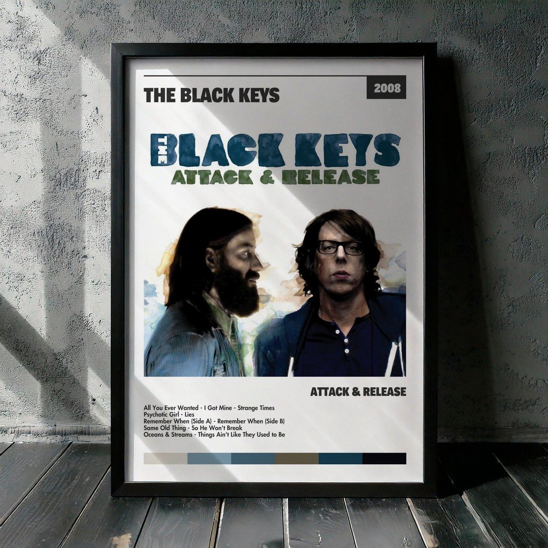 Cuadro The Black Keys - Attack & Release