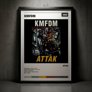 Cuadro KMFDM - Attak