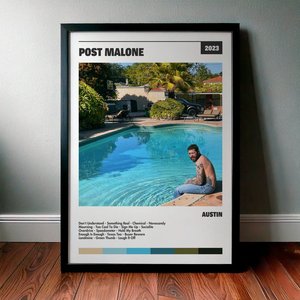 Cuadro Post Malone - AUSTIN