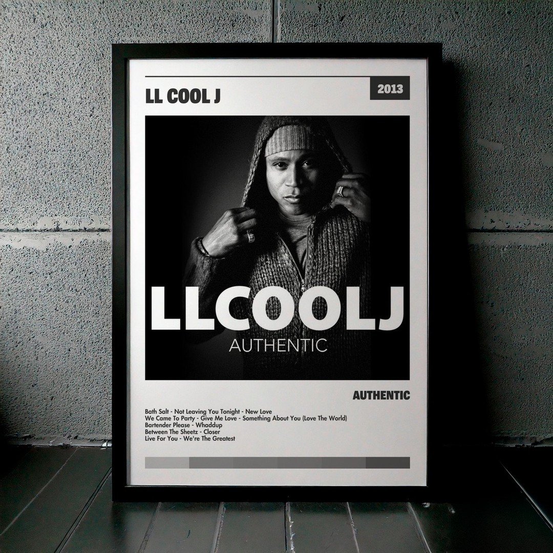 Cuadro LL COOL J - Authentic