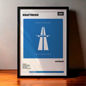 Cuadro Kraftwerk - Autobahn