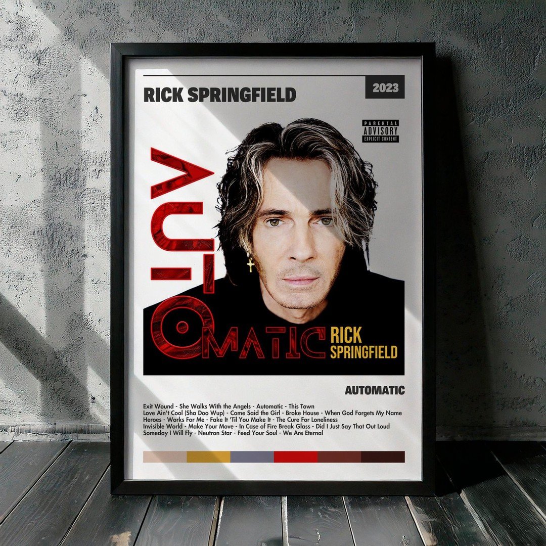 Cuadro Rick Springfield - Automatic