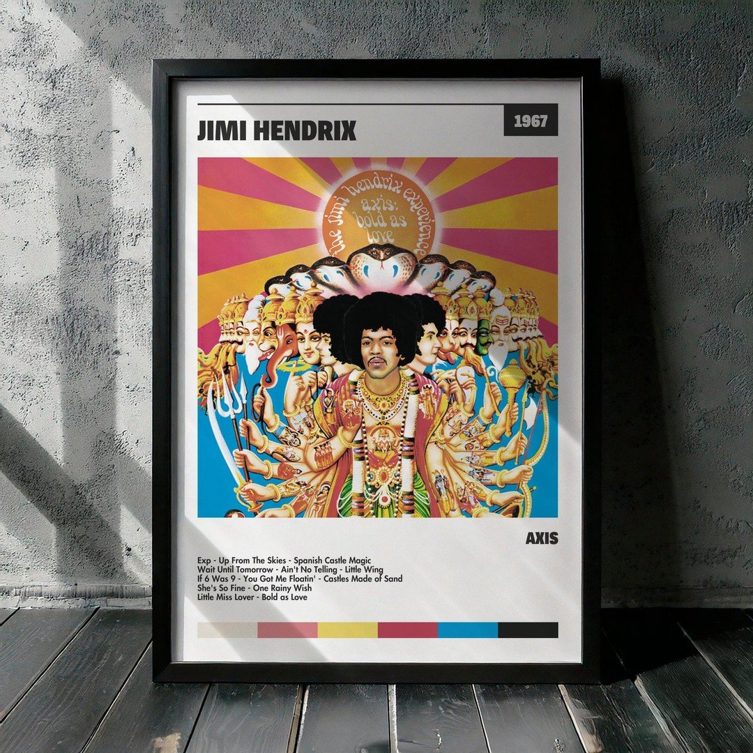Cuadro Jimi Hendrix - Axis