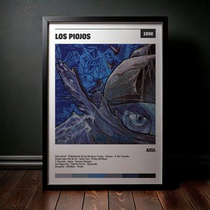 Cuadro Los Piojos - Azul