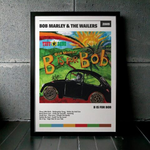 Cuadro Bob Marley & The Wailers - B Is For Bob