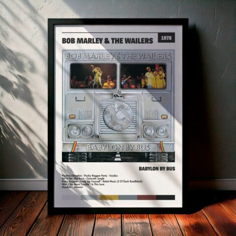 Cuadro Bob Marley & The Wailers - Babylon By Bus