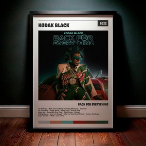 Cuadro Kodak Black - Back For Everything