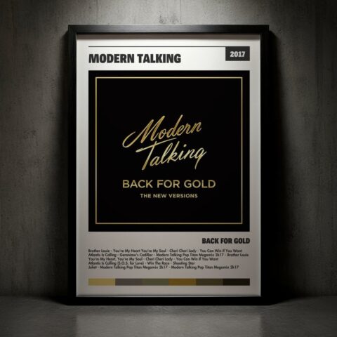 Cuadro Modern Talking - Back for Gold